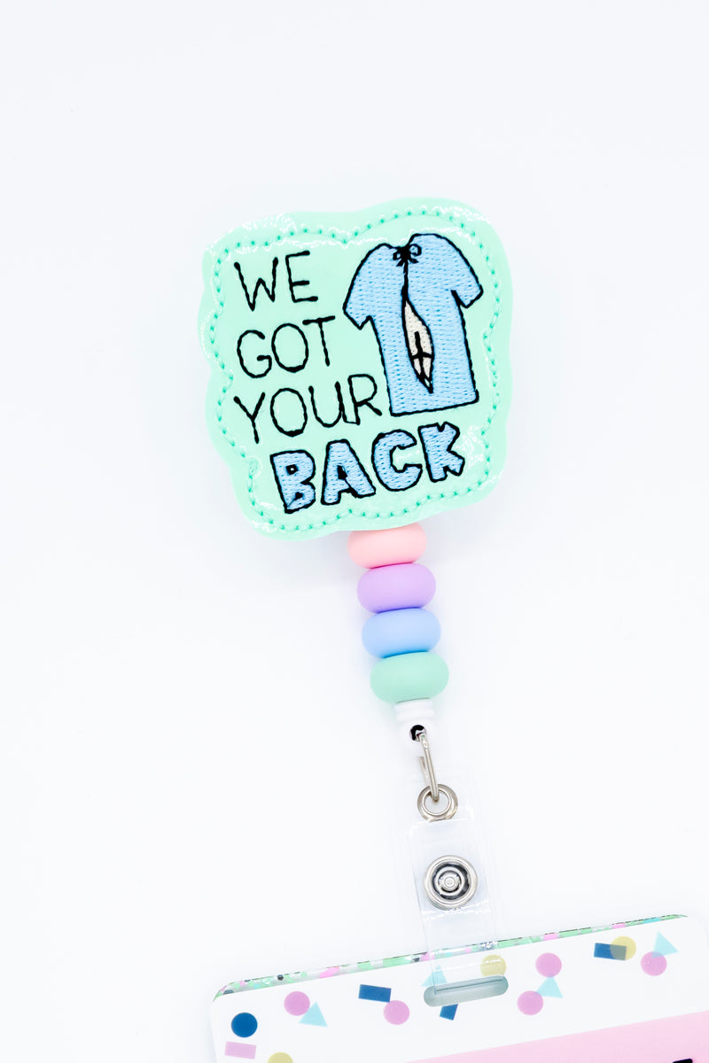 We Got Your Back // Badge Buddy