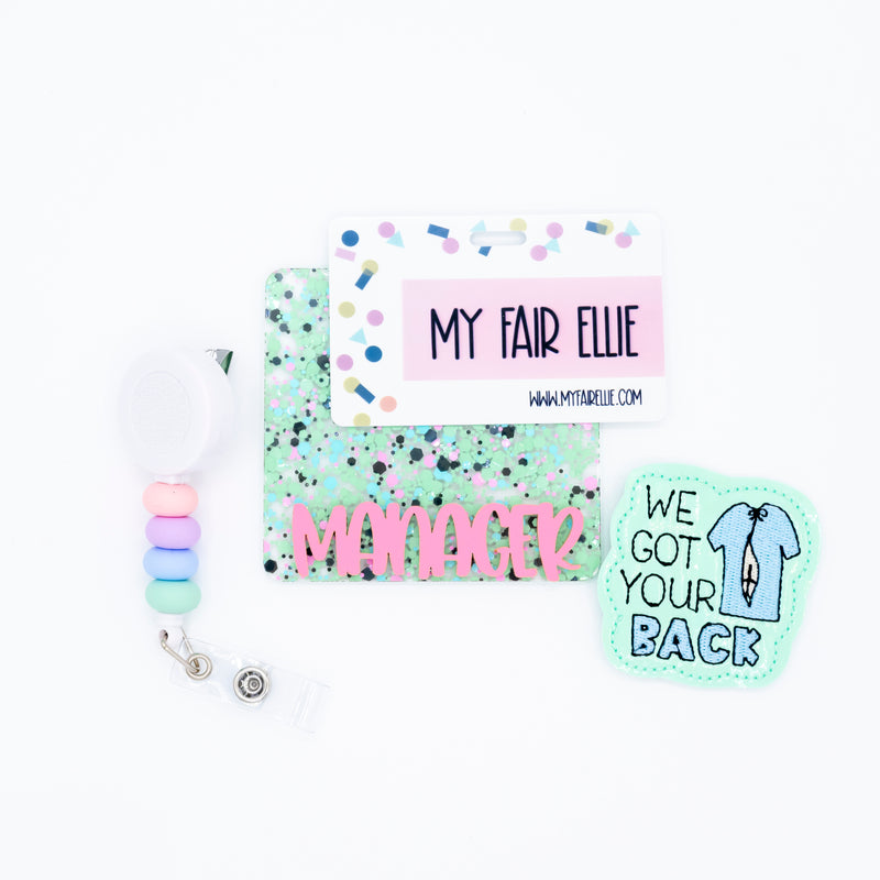 We Got Your Back // Badge Buddy