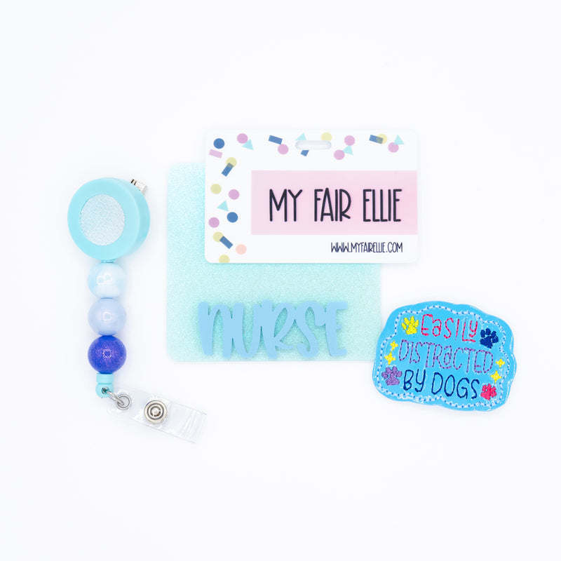 Easily Distracted by Dogs // Badge Buddy
