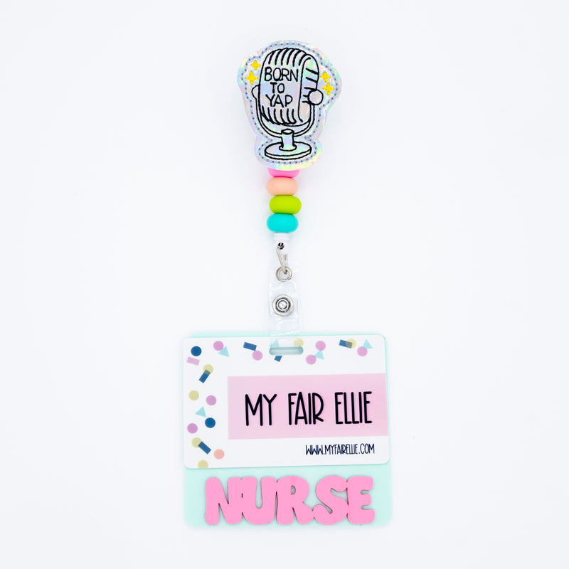 Born to Yap // Badge Buddy