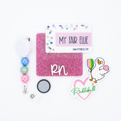 Pickleball Duck // Badge Buddy
