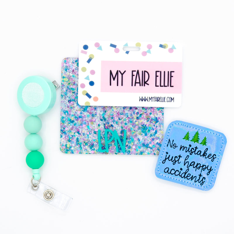 No mistakes just happy accidents // Badge Buddy