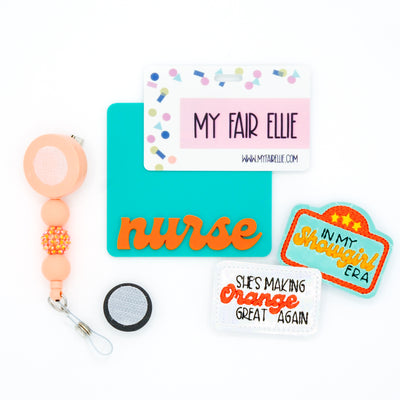 In My Showgirl Era // Making Orange Great // Badge Buddy