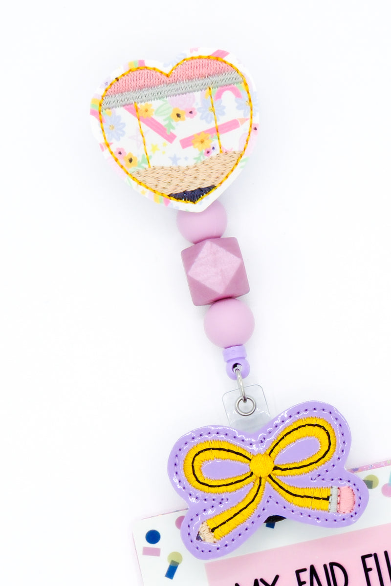 Pencil Bow // Pencil Heart // Badge Buddy