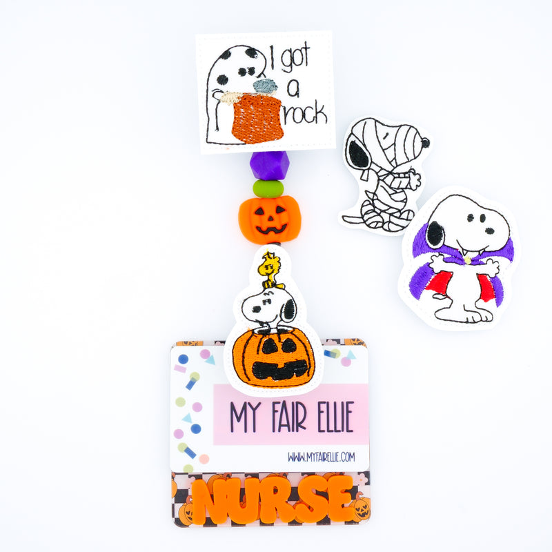 White Dog // Spooky // Halloween