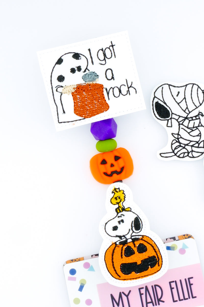 White Dog // Spooky // Halloween
