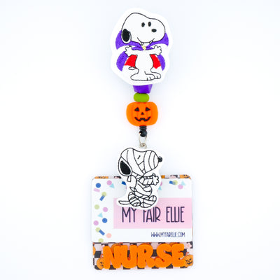 White Dog // Spooky // Halloween