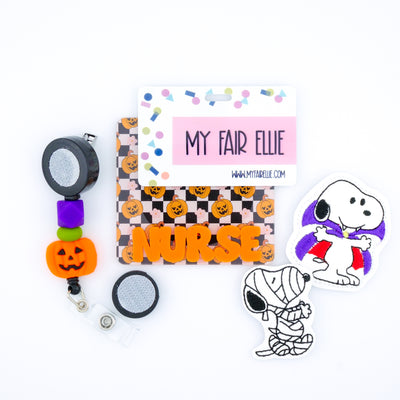 White Dog // Spooky // Halloween
