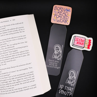 Don't you have work in the morning? // Jesus // Interchangeable Bookmark