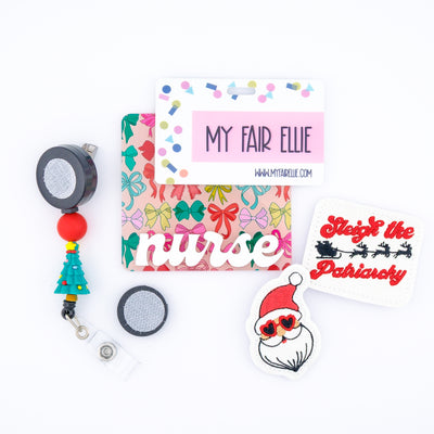 Sleigh the Patriarchy Santa Set // As Seen on Social Media