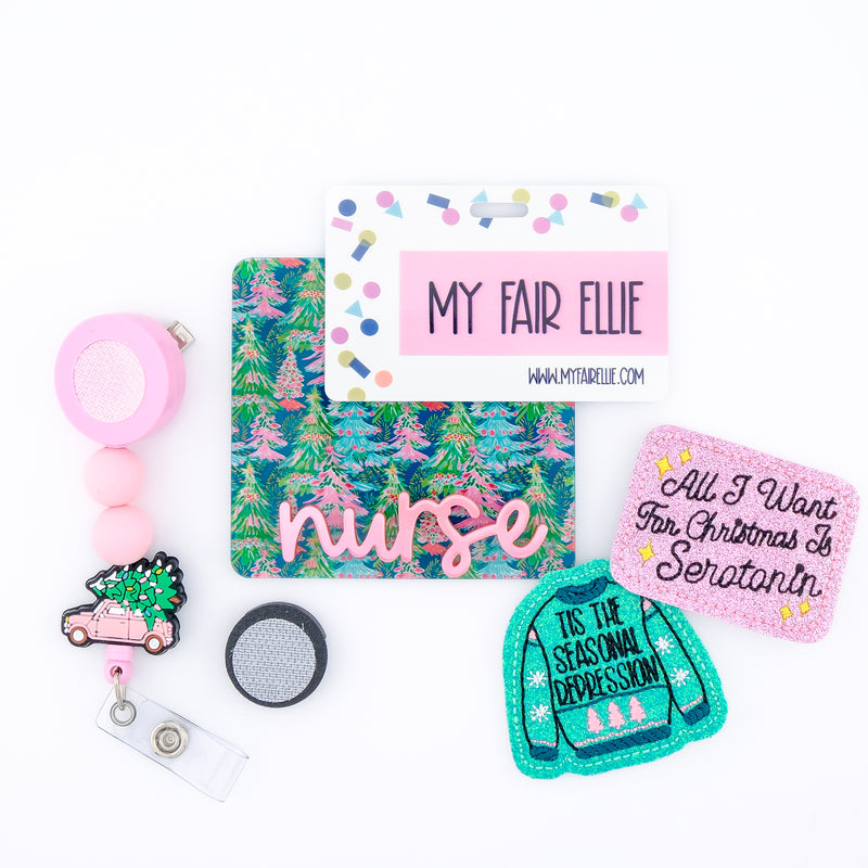 Holiday Mental Health Set // All I Want is Serotonin + Tis the Seasonal Depression // As Seen on Social Media