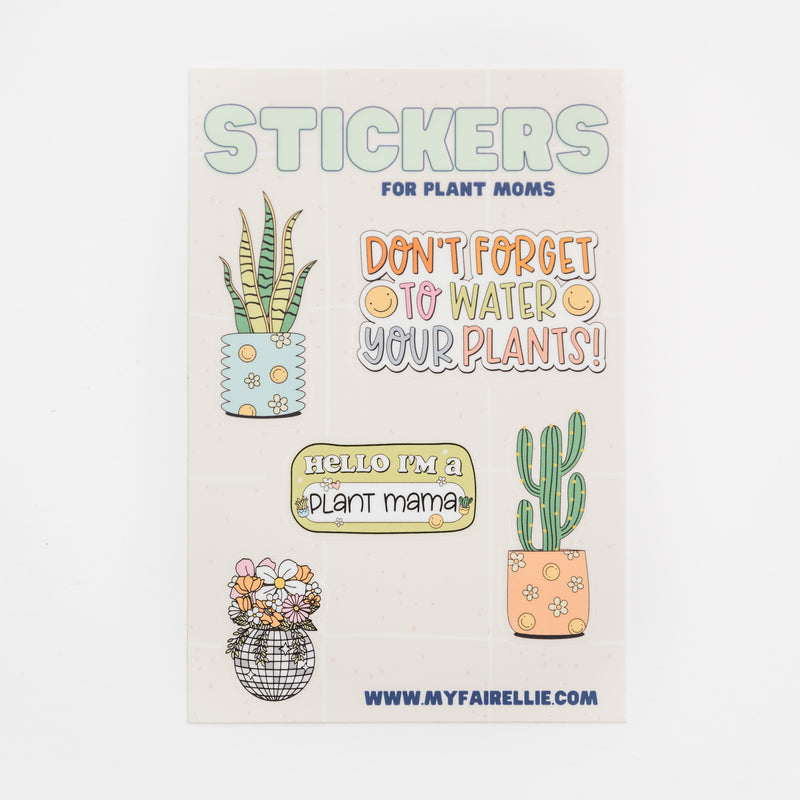 Flower Shop // Plant Mom Stickers