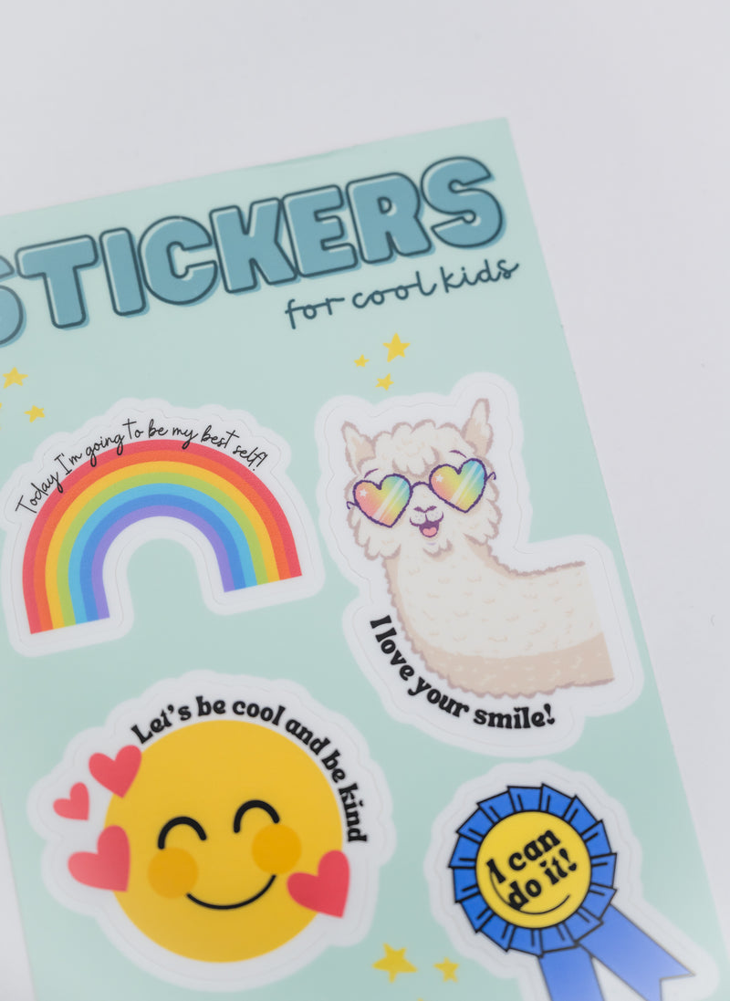 Cool Kids Stickers // Sticker Sheet