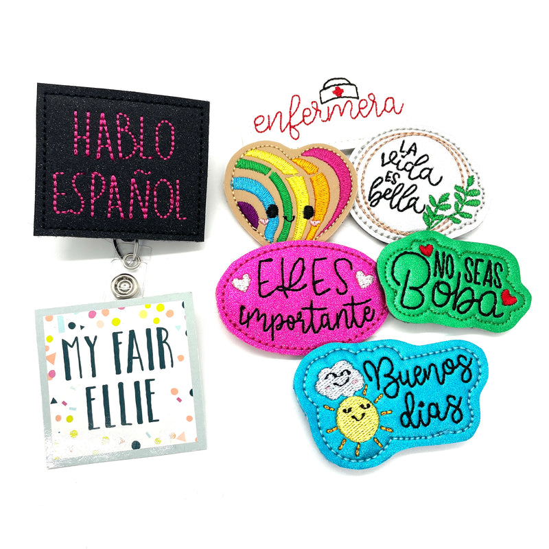 Hablo Espanol // Mexican // Spanish // Badge Buddy