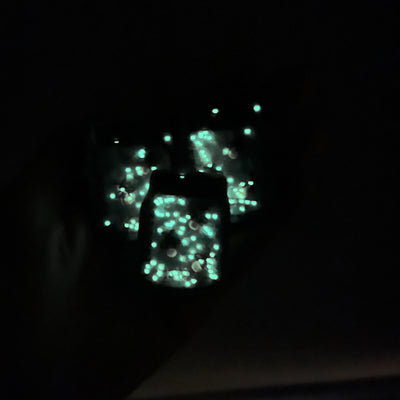 Firefly Jar w/ Glow in the Dark Glitter // Shaker Badge Buddy