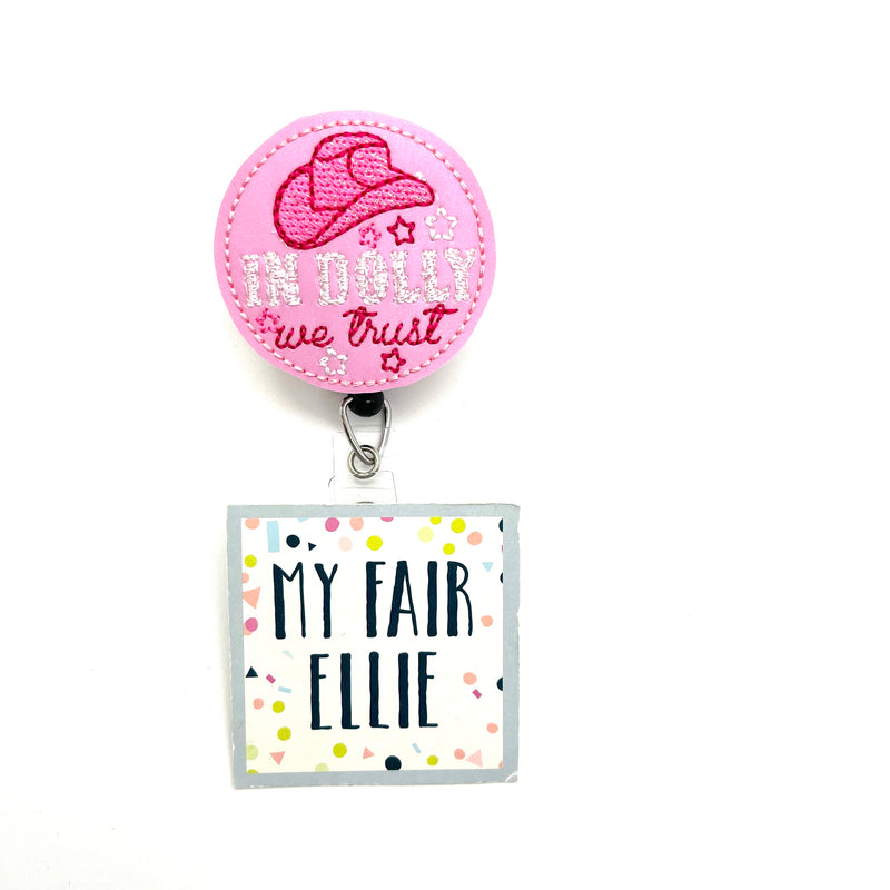 In Dolly We Trust // Badge Buddy