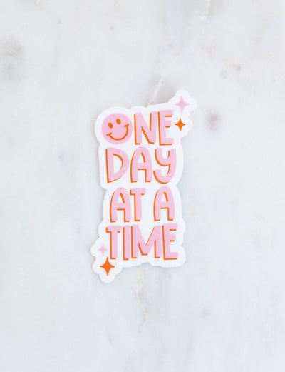 One Day At A Time // My Fair Ellie Ink Sticker