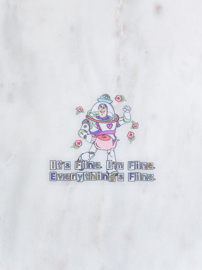 CLEAR It's Fine Tea Party Astronaut // My Fair Ellie Ink Sticker