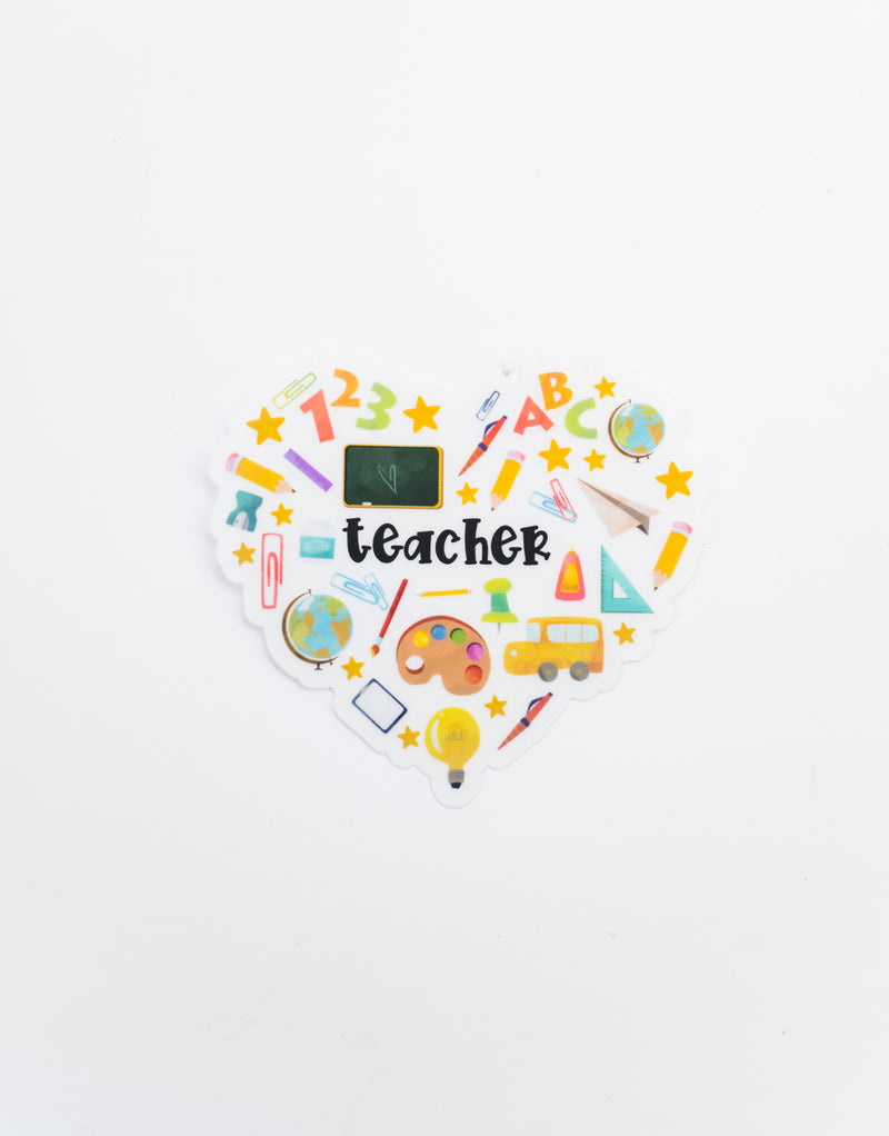 School Days Preorder // Teacher Sticker