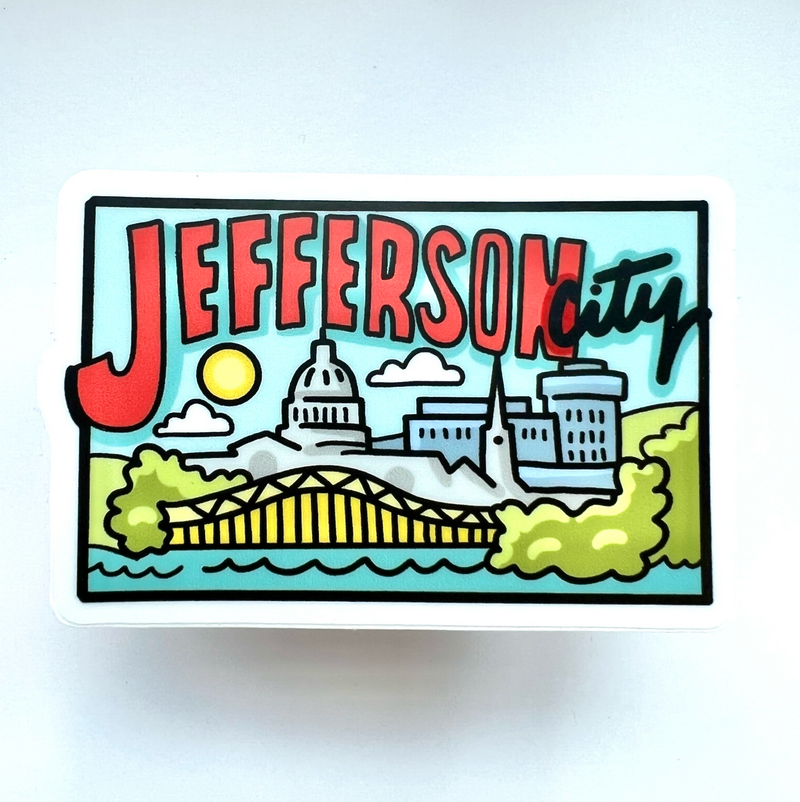 Hometown Love / Jefferson City // Adrienne Luther // My Fair Ellie Ink Sticker