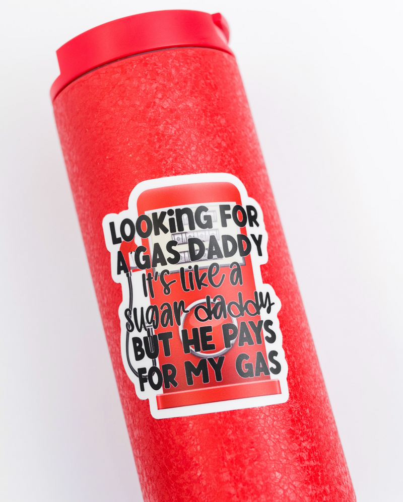 Looking for a Gas Daddy // My Fair Ellie Ink Sticker
